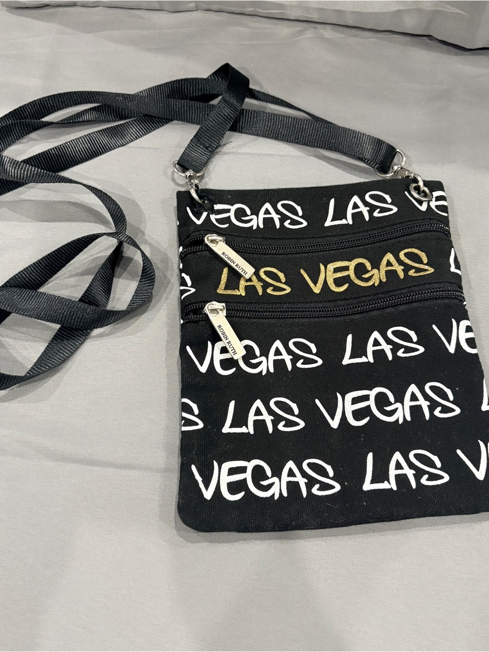 Robin Ruth Las Vegas Canvas Crossbody Bag